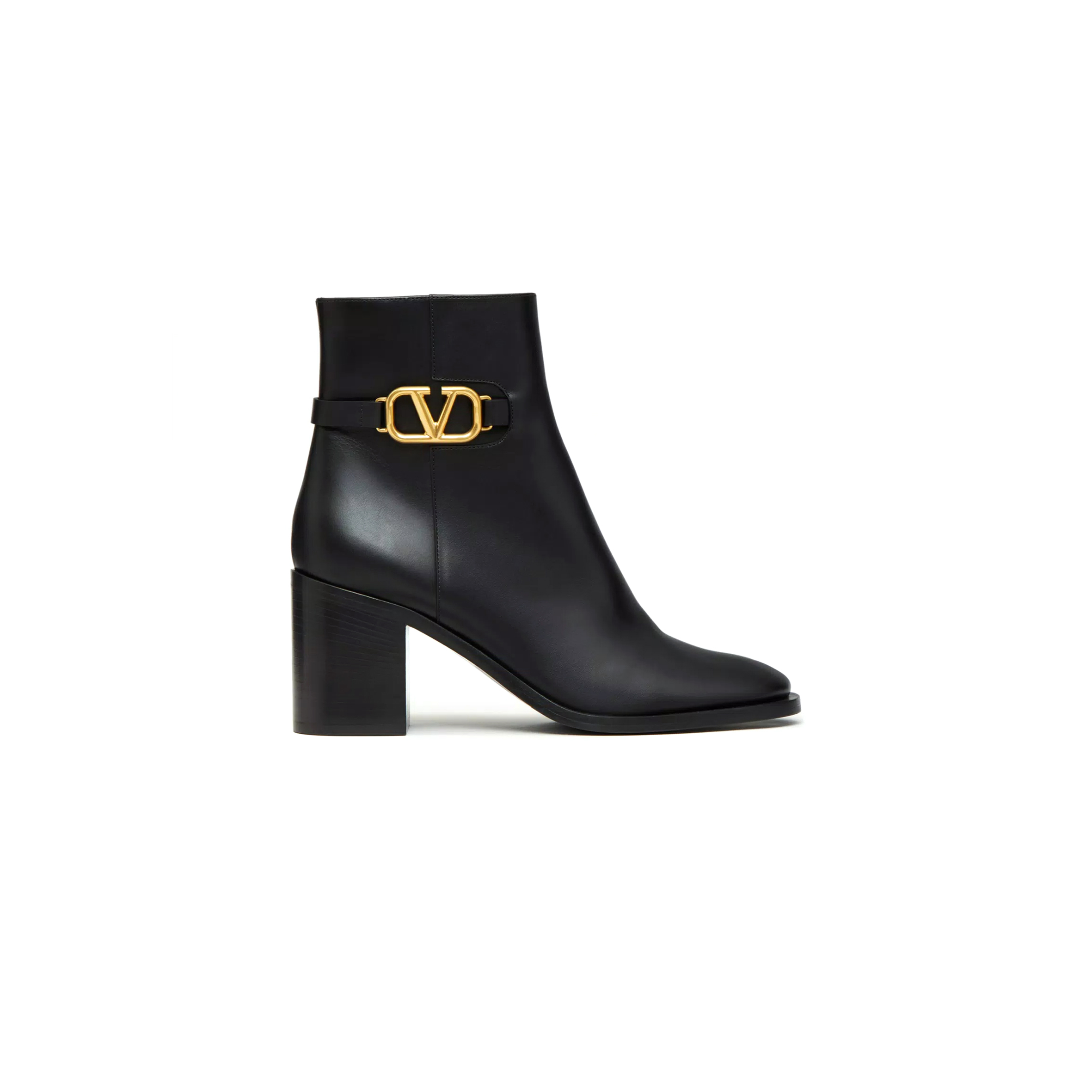 Va1e*ntin0 vlogo signature calfskin ankle boot 75mm 5w2s0ck1dsh_0no